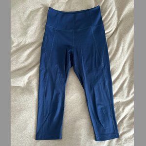 Girlfriend Collective Indigo Compressive High-Rise Legging Size SMALL